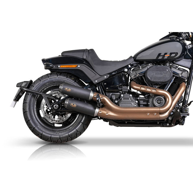 V Performance, ''Tracker'' slip-on muffler set Fat Bob