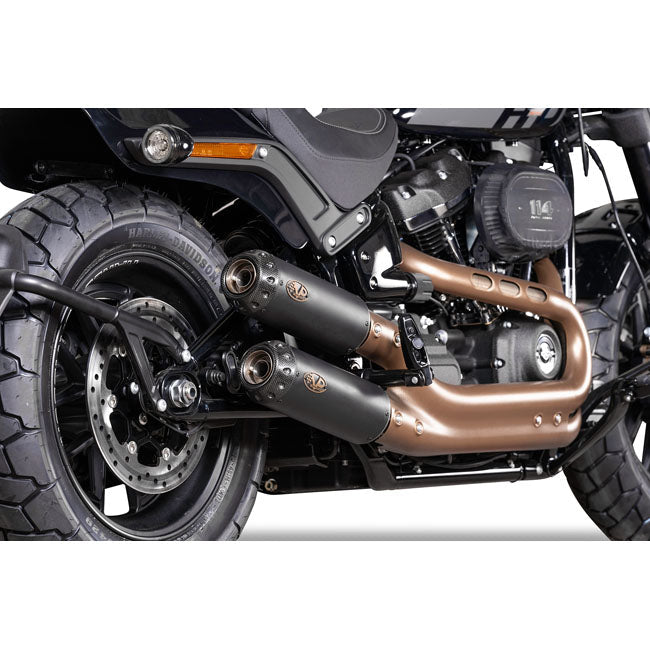 V Performance, ''Tracker'' slip-on muffler set Fat Bob