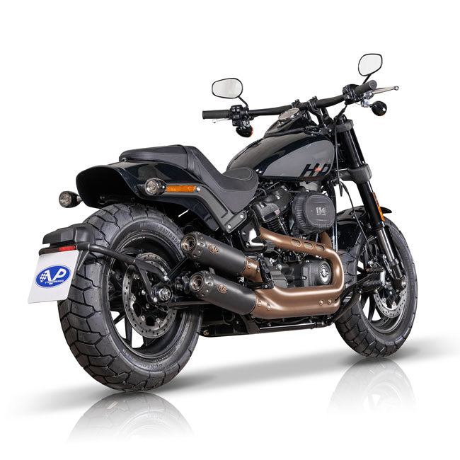 V Performance, ''Tracker'' slip-on muffler set Fat Bob