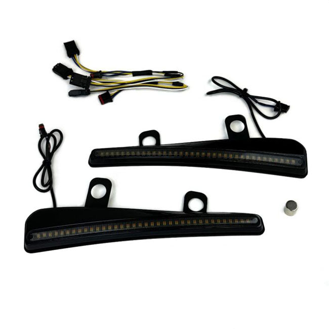 Custom Dynamics, Road Glide LED windshield trim