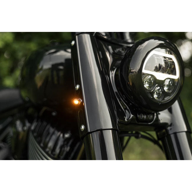 Killer Custom, front LED turn signals