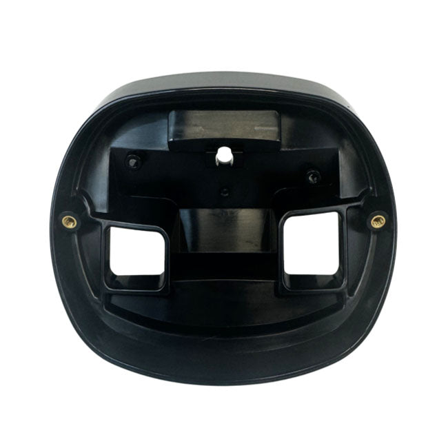 Custom Dynamics, taillight baseplate. Black