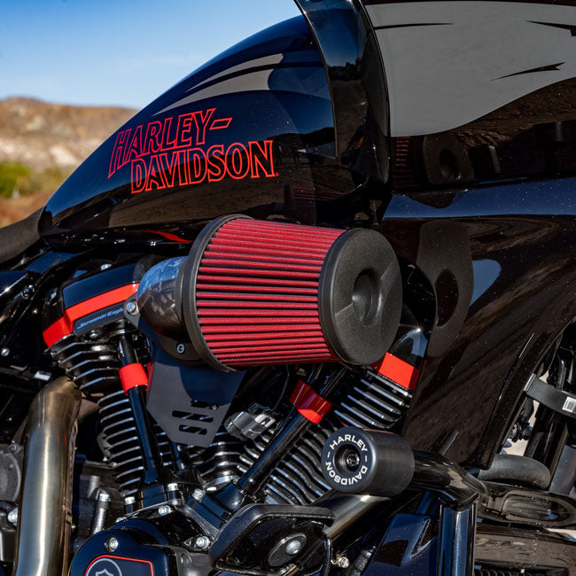 Vance Hines, VO2 Falcon XL air intake Gloss Forged Carbon