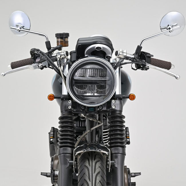 Daytona, D-light Sol2 mini turn signals. Amber lens