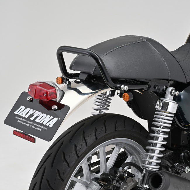 Daytona, D-light Sol2 mini turn signals. Amber lens