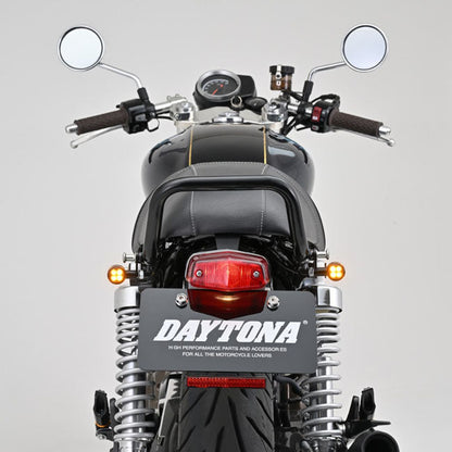 Daytona, D-light Sol2 mini turn signals. Smoke lens