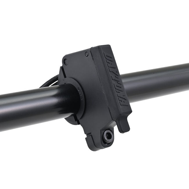 Daytona, handlebar mount USB-A/C slim mount charge port kit