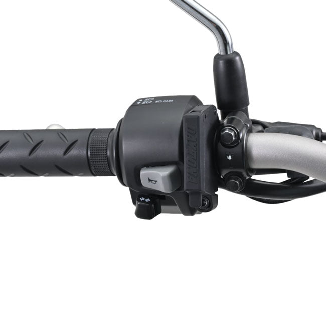 Daytona, handlebar mount USB-A/C slim mount charge port kit