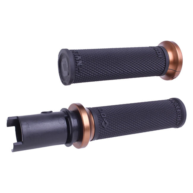 ODI, V-twin lock-on grips Ruffian-HD grips