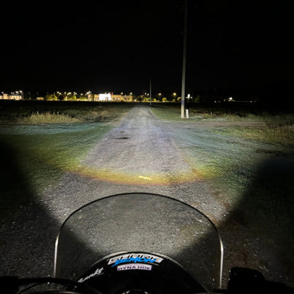 Custom Dynamics, 5-3/4" Shark Demon LED headlamp kit