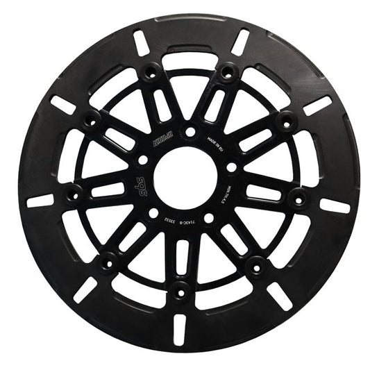 Kodlin by SBS, ''9-spoke'' brake rotor front L/R. Black
