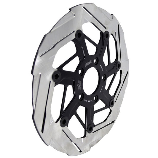 Kodlin by SBS, ''7-spoke'' brake rotor front right. Clear