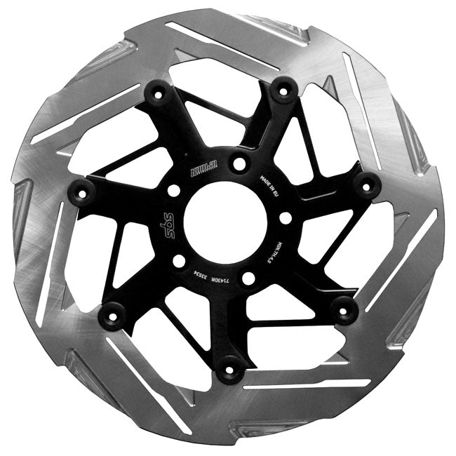 Kodlin by SBS, ''7-spoke'' brake rotor front right. Clear