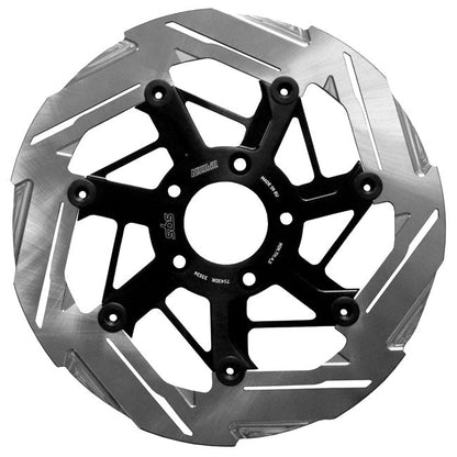 Kodlin by SBS, ''7-spoke'' brake rotor front right. Clear