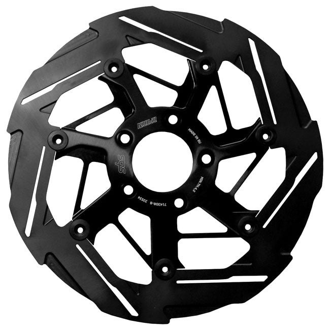 Kodlin by SBS, ''7-spoke'' brake rotor front right. Black