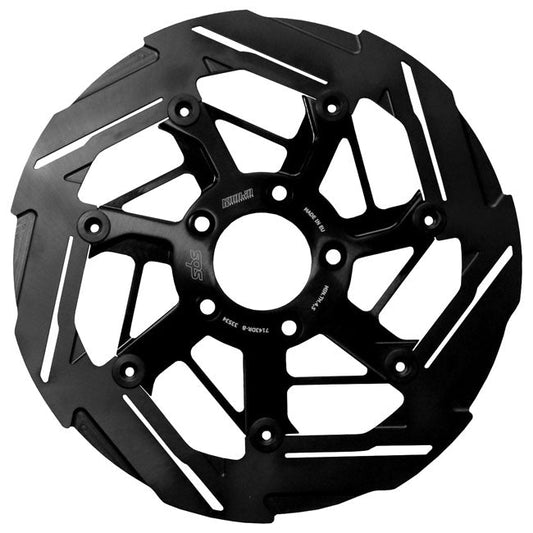 Kodlin by SBS, ''7-spoke'' brake rotor front right. Black