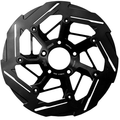 Kodlin by SBS, ''7-spoke'' brake rotor front left. Black