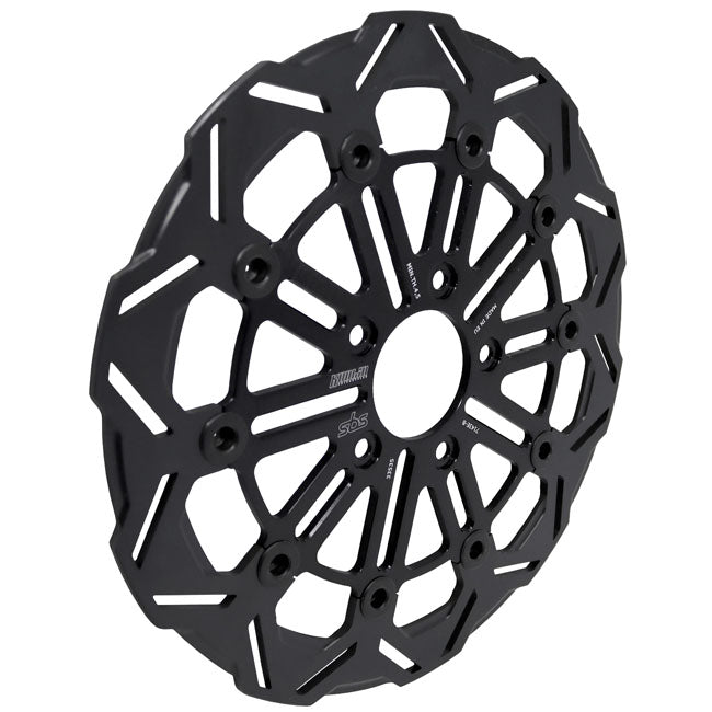Kodlin by SBS, ''10-spoke'' brake rotor front L/R. Black