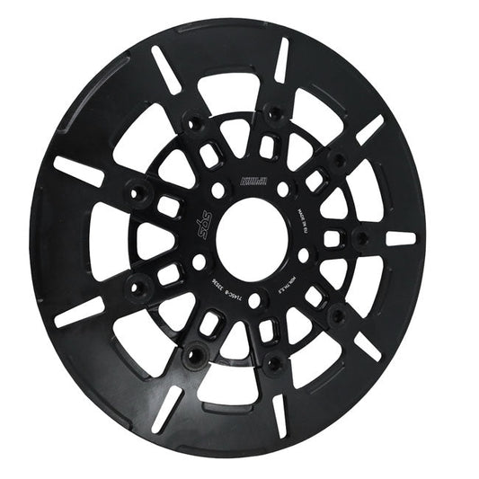 Kodlin by SBS, ''9-spoke'' brake rotor rear. Black
