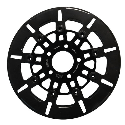 Kodlin by SBS, ''9-spoke'' brake rotor rear. Black