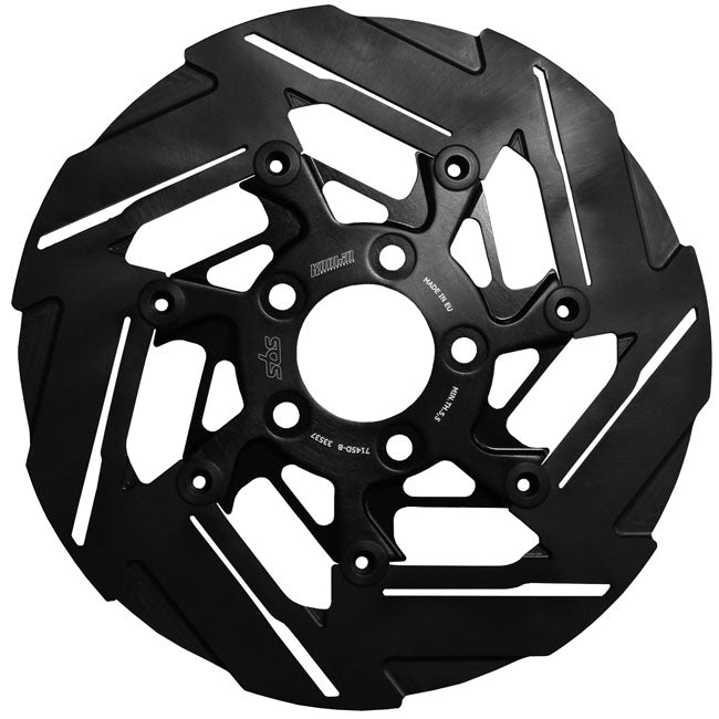 Kodlin by SBS, ''7-spoke'' brake rotor rear. Black