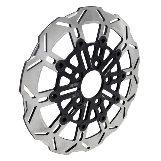 Kodlin by SBS, ''10-spoke'' brake rotor rear. Clear