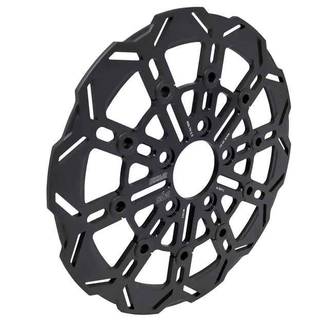 Kodlin by SBS, ''10-spoke'' brake rotor rear. Black