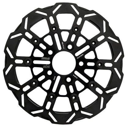 Kodlin by SBS, ''10-spoke'' brake rotor rear. Black