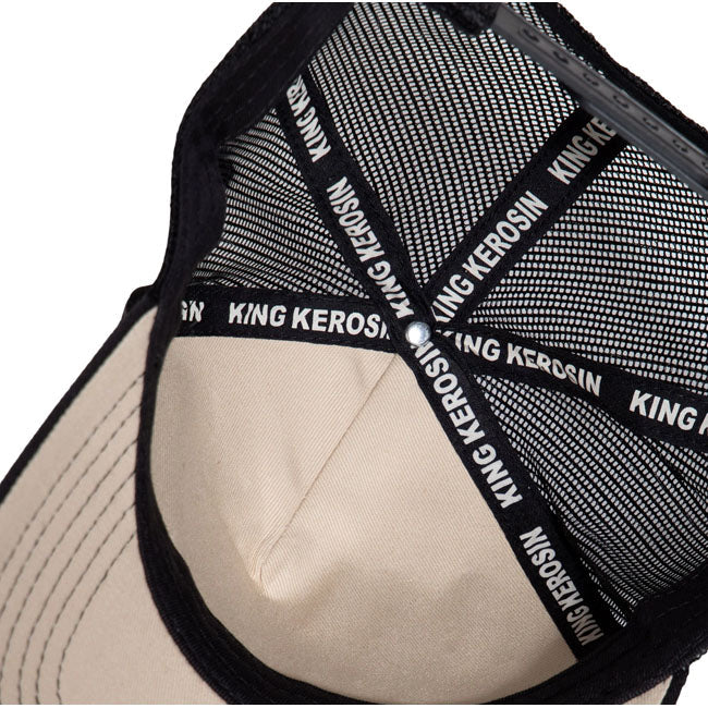 King Kerosin I''m a dirty old man cap black/beige