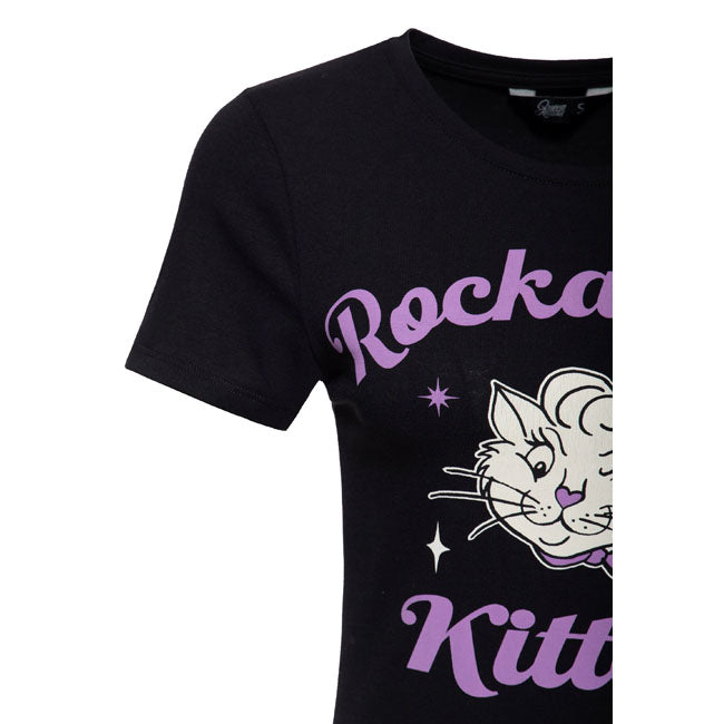 Queen Kerosin Rockabilly Kitten t-shirt