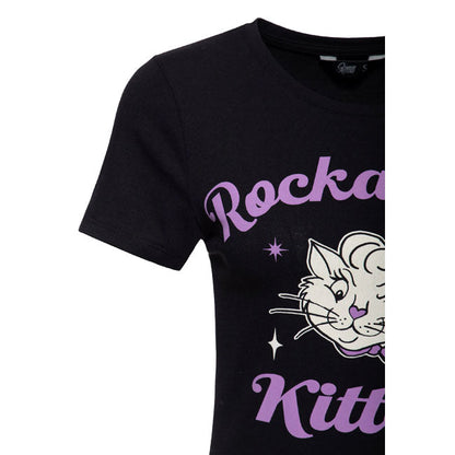 Queen Kerosin Rockabilly Kitten t-shirt