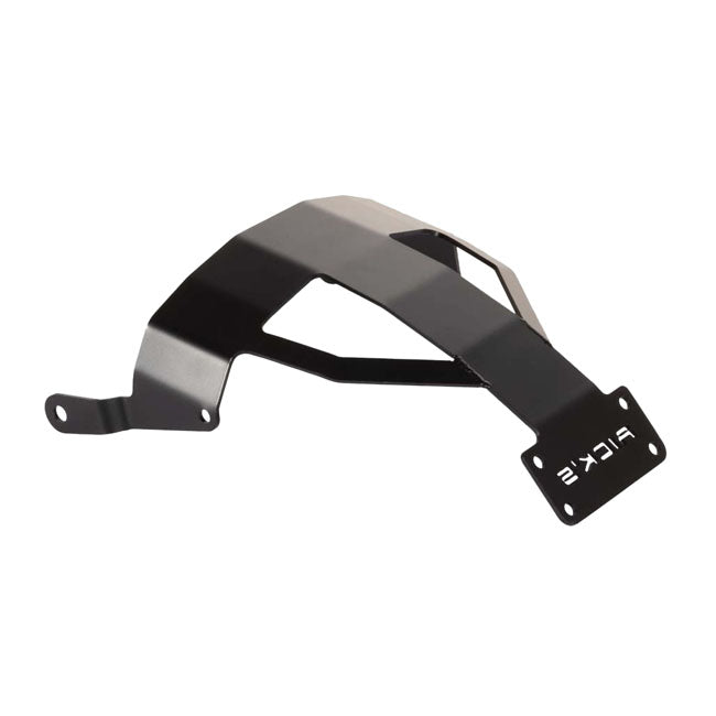 *14 DAYS EXTRA TRANSIT TIME* Rick''s Motorcycles, center license plate bracket. Black