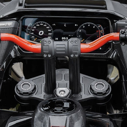 *14 DAYS EXTRA TRANSIT TIME* Rick''s Motorcycles, Clubstyle Touring riser kit 10". Black