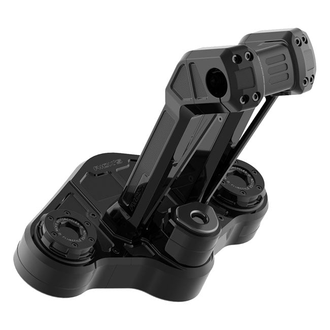 Rick''s Motorcycles, Clubstyle Touring riser kit 11.5". Black