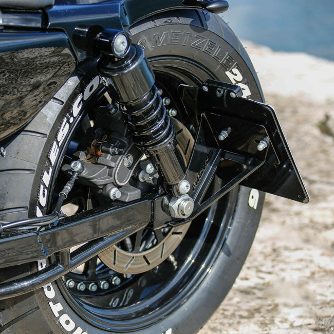 Rick''s Motorcycles, side mount License plate bracket short