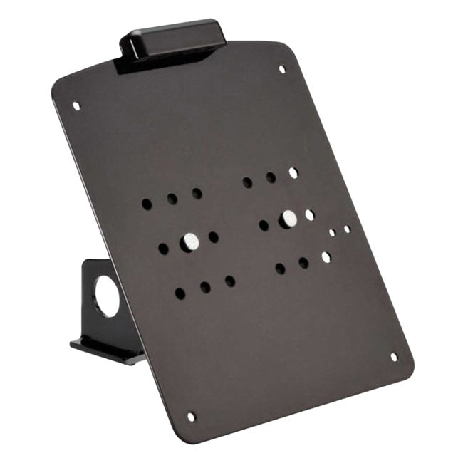 *14 DAYS EXTRA TRANSIT TIME* Rick''s Motorcycles, side mount license plate kit short.Black