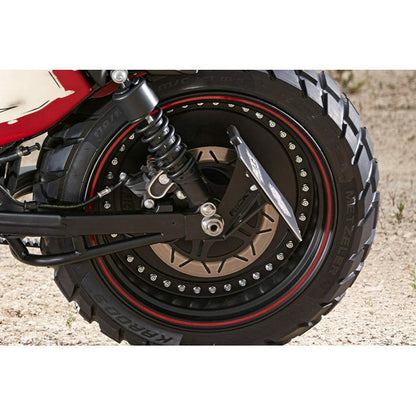 *14 DAYS EXTRA TRANSIT TIME* Rick''s Motorcycles, side mount license plate kit short.Black