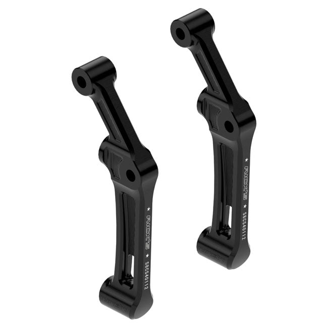 Rick''s Motorcycles, Clubstyle brake caliper adapter. Black