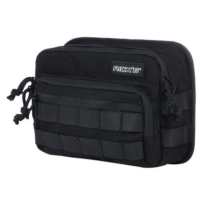 Rick''s Motorcycles, Clubstyle handlebar bag. Black