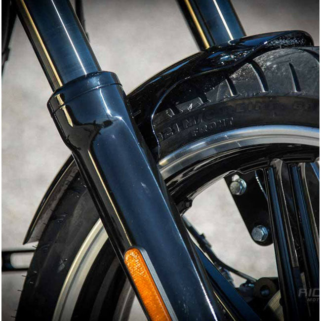 *14 DAYS EXTRA TRANSIT TIME* Rick''s Motorcycles, 21" front fender Short. Steel