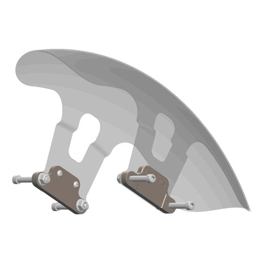 *14 DAYS EXTRA TRANSIT TIME* Rick''s Motorcycles, front fender Touring spacer kit. Black