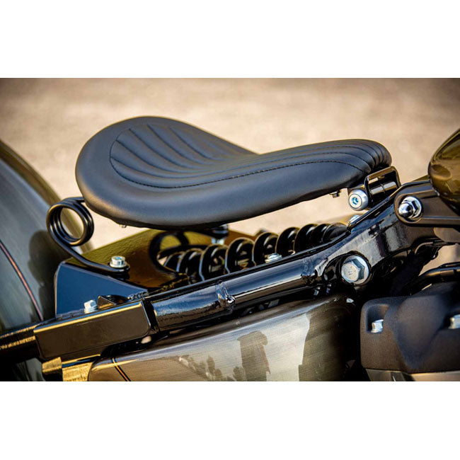 Rick''s Motorcycles, BOBBER Solo Seat. Kit. Black