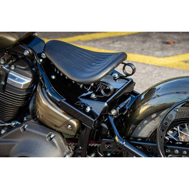 Rick''s Motorcycles, BOBBER Solo Seat. Kit. Black