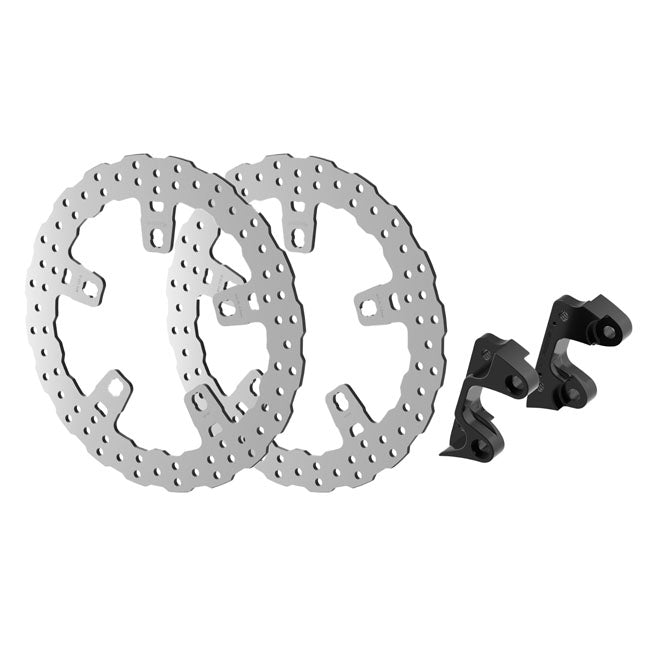 Rick''s Motorcycles, front Wave brake disc kit 13". SS