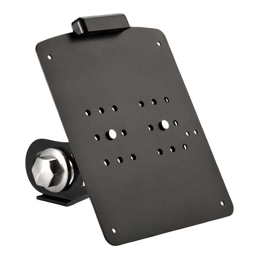 *14 DAYS EXTRA TRANSIT TIME* Rick''s Motorcycles, side mount License plate bracket. Black
