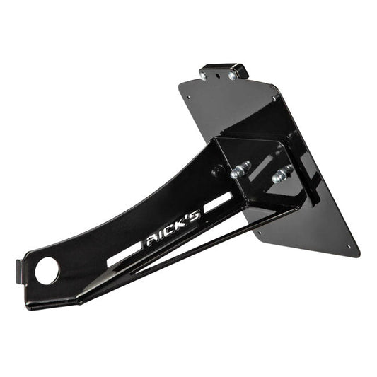 *14 DAYS EXTRA TRANSIT TIME* Rick''s Motorcycles, side mount license plate kit. Black