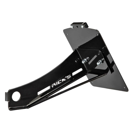 *14 DAYS EXTRA TRANSIT TIME* Rick''s Motorcycles, side mount license plate kit. Black