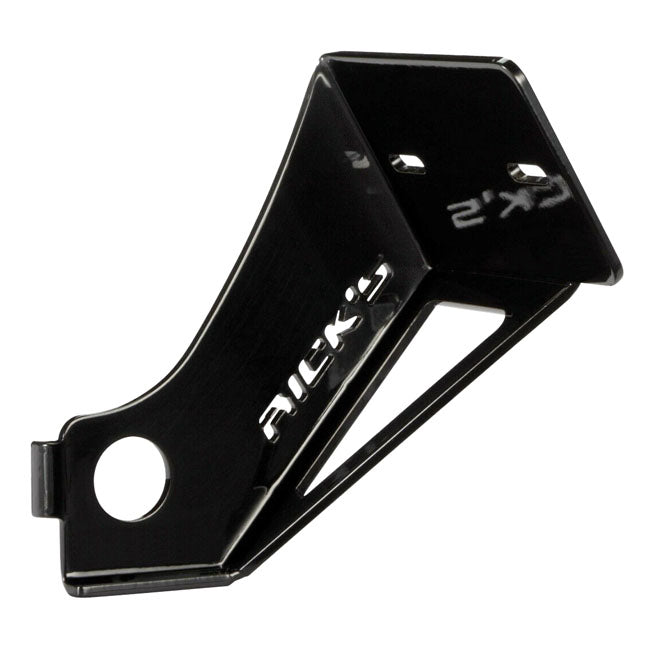 *14 DAYS EXTRA TRANSIT TIME* Rick''s Motorcycles, side mount License plate bracket. Black