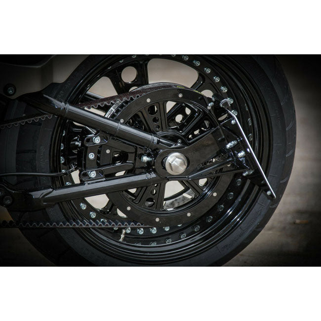 Rick''s Motorcycles, side mount license plate kit short Black