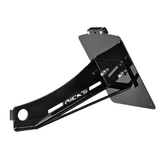 Rick''s Motorcycles, side mount license plate kit short Black